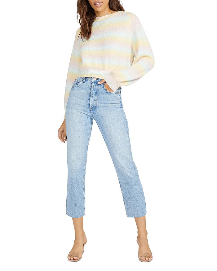 BB DAKOTA X STEVE MADDEN BB DAKOTA X STEVE MADDEN CRAZY ON YOU RAINBOW SWEATER