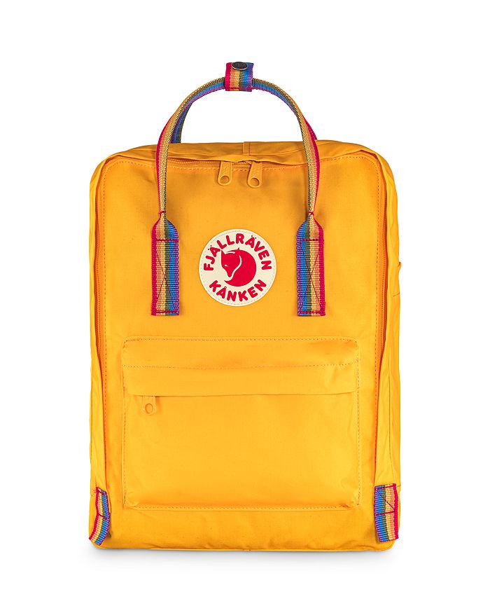 Fjall Raven Kanken Backpack In Warm Yellow