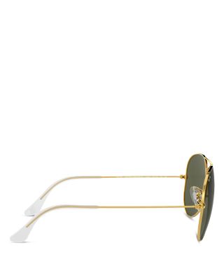  Original Brow-Bar Aviator Sunglasses, 58mm