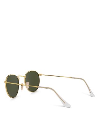  Icons Round Sunglasses, 50mm