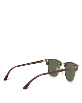  Polarized Classic Clubmaster Sunglasses, 51mm