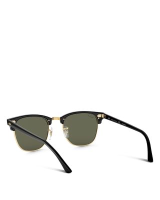  Polarized Classic Clubmaster Sunglasses, 51mm