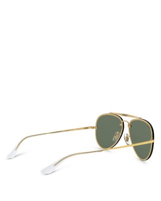  Blaze Aviator Sunglasses, 61mm