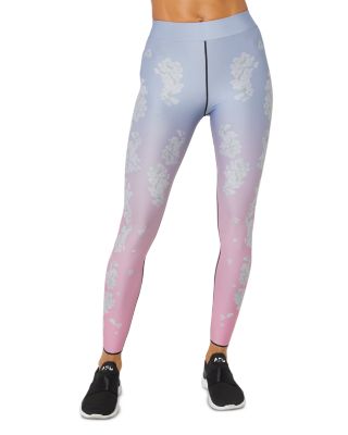 globe print leggings