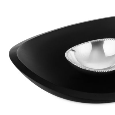 Braid Noir Chip &amp; Dip Bowl - Exclusive