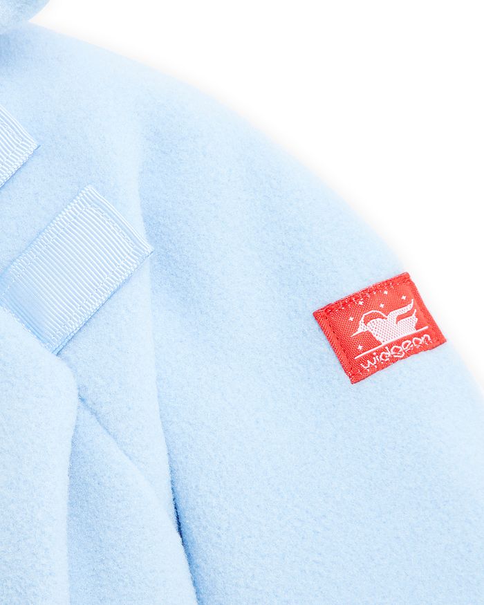 Shop Widgeon Unisex Hooded Fleece Jacket - Baby, Little Kid In Light Blue