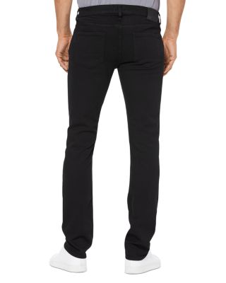 Skinny Fit Croft Jeans in Black Shadow