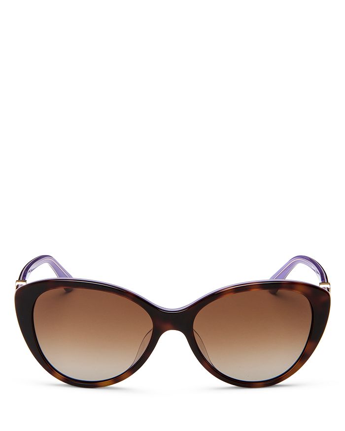 Kate Spade Women's Cat Eye Sunglasses, 55mm In Multi