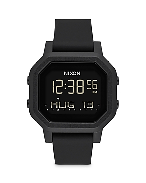 Nixon Women's Siren Black Stainless Steel Milanese Bracelet Watch 36mm