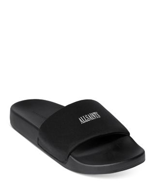 All Saints Men\'s Black Slide Sandals ALLSAINTS Men main image 3