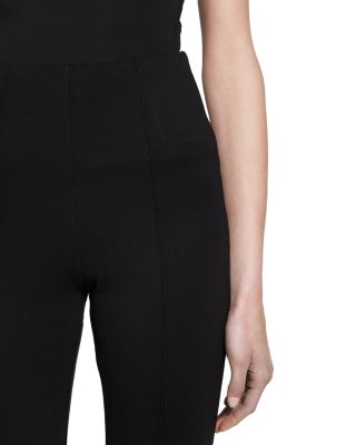 Elysse Wide-Leg Ponte Pants