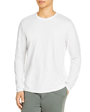 Theory Essential Anemone Long Sleeve T-shirt In White