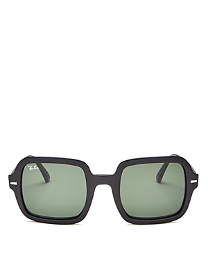 Ray Ban Ray-ban Women's Square Sunglasses, 53mm In Black/gray