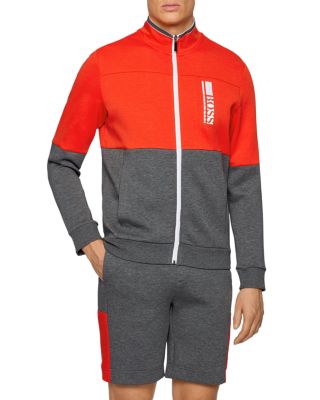 hugo boss zip up sweater