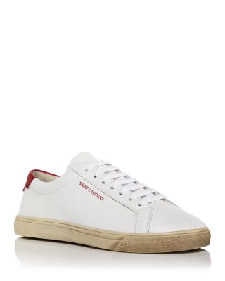 saint laurent skull sneakers