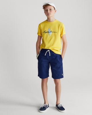 Ralph Lauren Boys Cotton Rugby Shorts Little Kid Big Kid Bloomingdale s