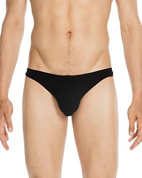 NEW HOM MEN'S MICRO BRIEFS AQUARELLE 400746 MULTI Pattern underwear underpants