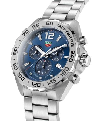 Formula 1 Quartz Men's Blue Steel Chronograph, 43mm