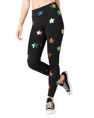 Terez Star Print Leggings | Bloomingdale's