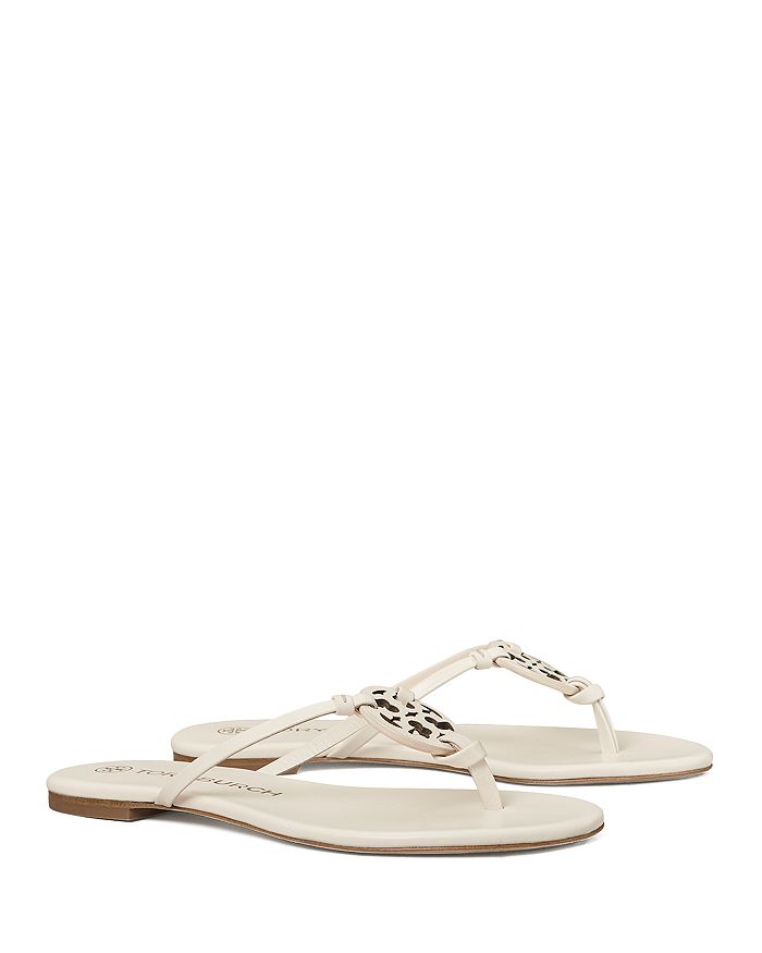 Tory Burch Women's Miller Knotted Thong Sandals | Bloomingdale's