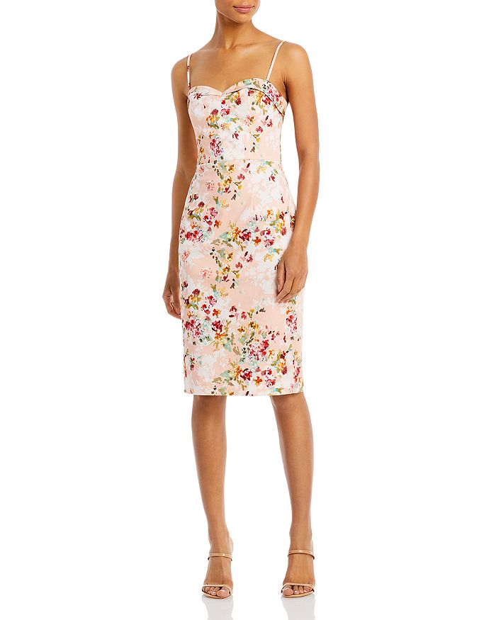 Black Halo Clover Sheath Dress Bloomingdale s