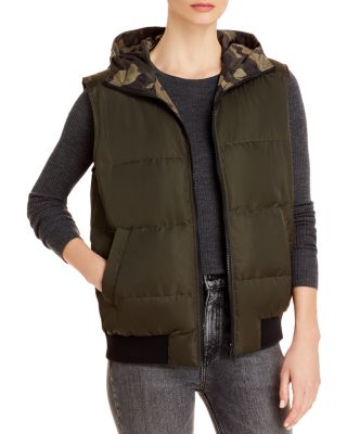 DUALIST Charlie Hooded Reversible Puffer Vest | Bloomingdale's