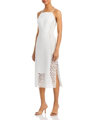 rebecca taylor white lace dress