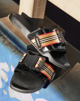 burberry women's slide sandals