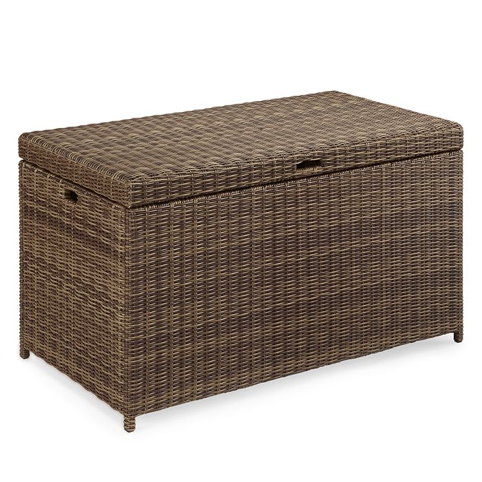 Crosley Sparrow & Wren Walton Outdoor Wicker Storage Bin Bloomingdale's