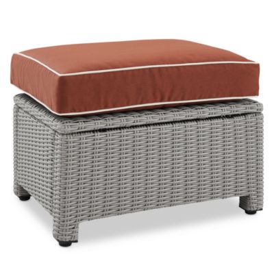 Sparrow & Wren Walton Outdoor Wicker Ottoman
