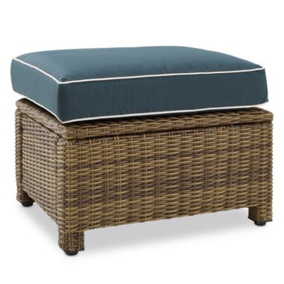 Sparrow & Wren Walton Outdoor Wicker Ottoman