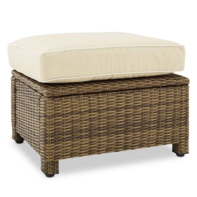 Sparrow & Wren Walton Outdoor Wicker Ottoman