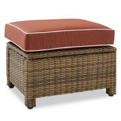 Sparrow & Wren Walton Outdoor Wicker Ottoman