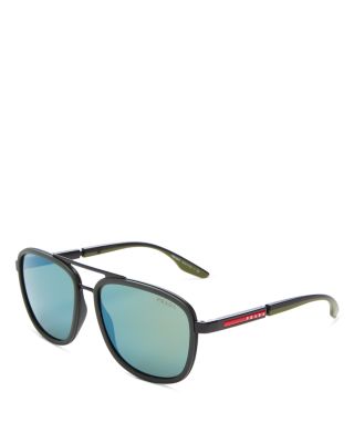 prada plastic aviator sunglasses