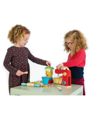 Baker's Mixing Set Wooden Toy - Ages 3+