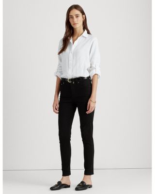 Linen Long Sleeve Collared Button Down Shirt