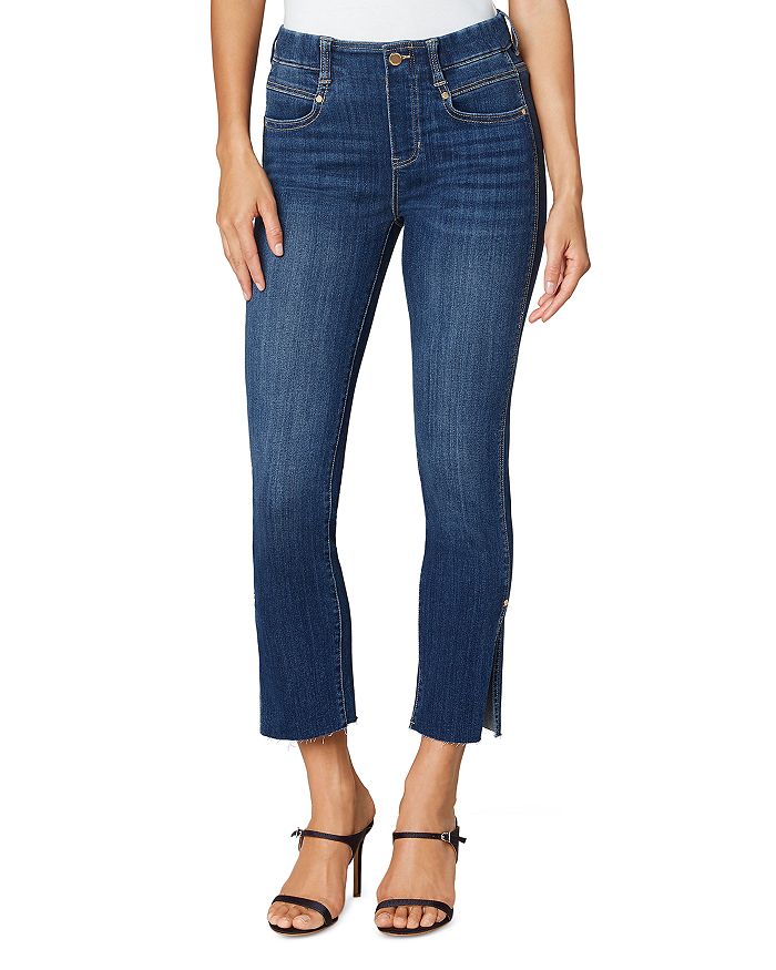 Liverpool Los Angeles Gia Glider Cropped Jeans | Bloomingdale's