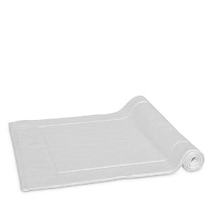 Frette Simple Border Bath Mat In White