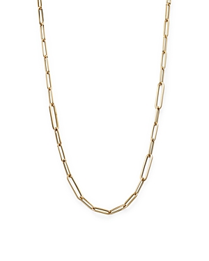 Roberto Coin 18K Yellow Gold Polished Oval Link Chain Necklace, 17