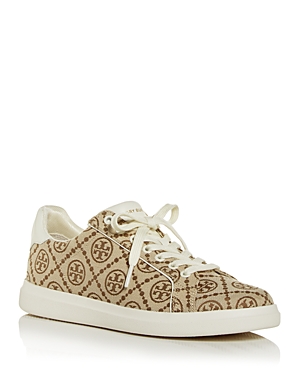 TORY BURCH WOMEN'S HOWELL MONOGRAM LOW TOP SNEAKERS,81249