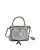 Cashmere Gray Shiny Leather