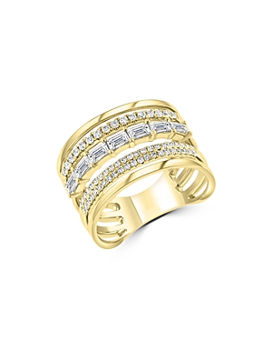 Bloomingdale's Diamond Multirow Ring in 14K Yellow Gold, 0.75 ct. t.w. - 100% Exclusive