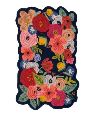 Rifle Paper Co. Bouquet Bou-01 Area Rug, 3'6 x 5'6
