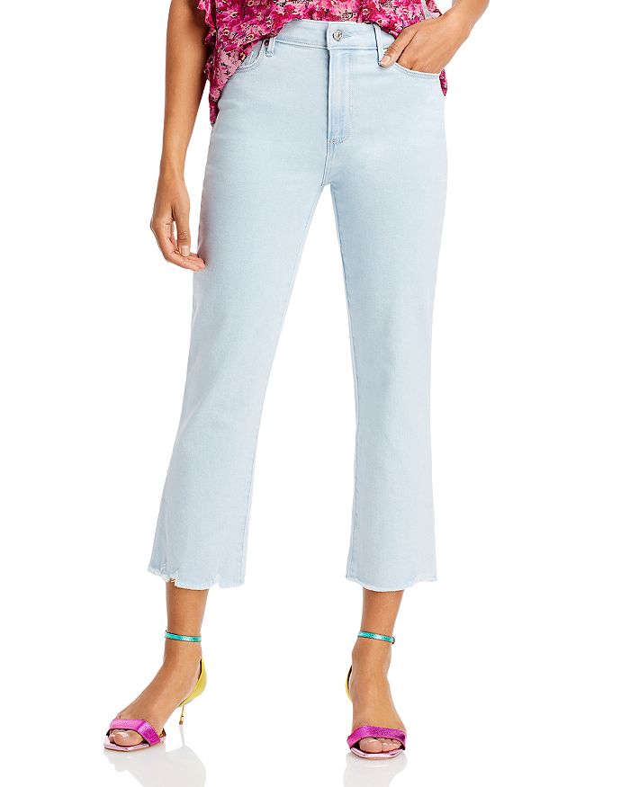 PAIGE Cindy Straight Crop Jeans in Kokomo | Bloomingdale's