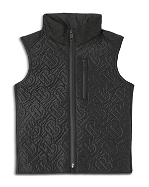 BURBERRY BOYS' GIADEN QUILTED GILET - LITTLE KID, BIG KID,8040760