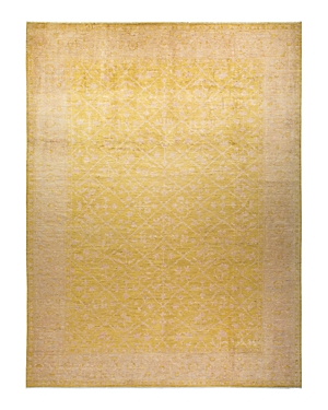 Bloomingdale's Oushak M1799 Area Rug, 10'5 X 13'9 In Yellow