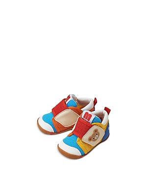 Miki House Kids' Unisex Double Russell Mesh First Walker Shoes - Baby, Toddler In Multi
