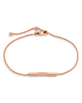 Gucci 18K Rose Gold Link To Love Bar Bracelet | Bloomingdale's