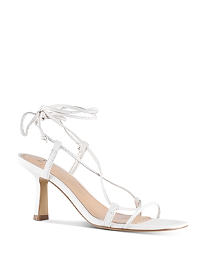 Marc Fisher Ltd Women's Nollyn Strappy High Heel Sandals In Ivory Leather