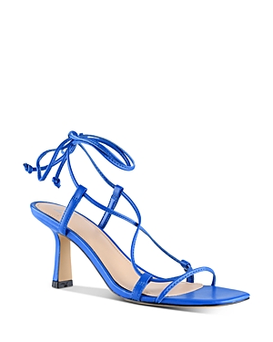 Marc Fisher Ltd Women's Nollyn Strappy High Heel Sandals In Medium Blue